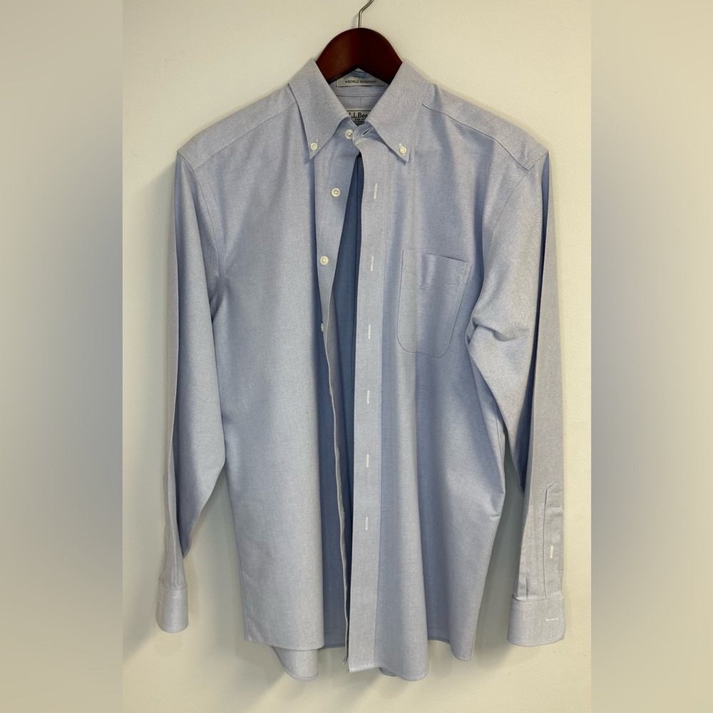L.L. Bean wrinkle Resistant Button Down